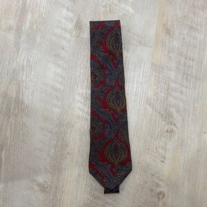 Vintage Claybrooke Paisley Patterned Men's Tie